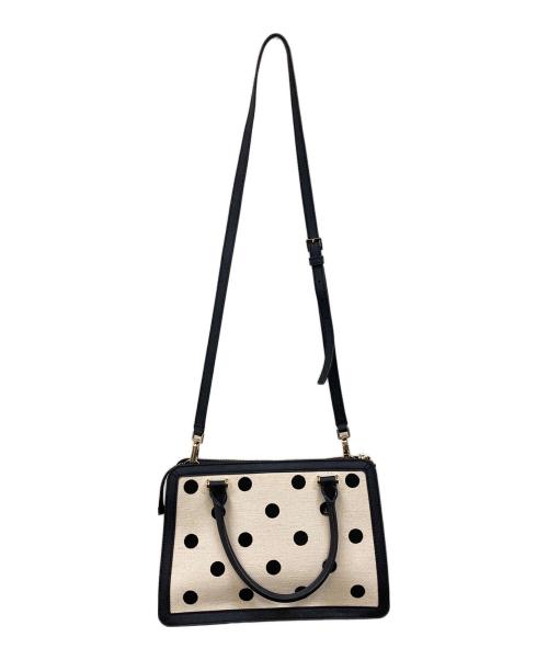 Kate Spade（ケイトスペード）Kate Spade (ケイトスペード) 2WAYバッグ ベージュの古着・服飾アイテム