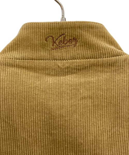 KEBOZ（ケボズ）KEBOZ (ケボズ) コーデュロイジャケット ベージュ サイズ:Lの古着・服飾アイテム