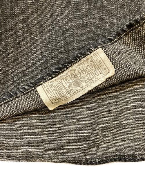 RRL（ダブルアールエル）RRL (ダブルアールエル) シャンブレーデニムシャツ グレー サイズ:Lの古着・服飾アイテム