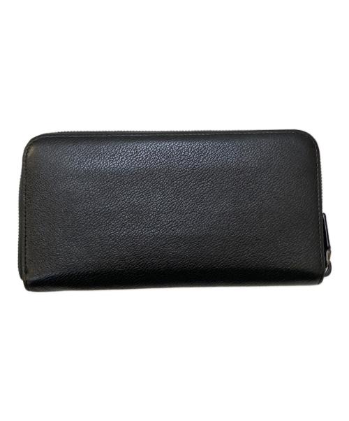 PRADA（プラダ）PRADA (プラダ) ラウンドファスナー財布 ブラックの古着・服飾アイテム
