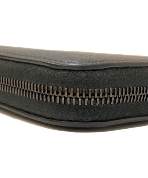 PRADA（プラダ）PRADA (プラダ) ラウンドファスナー財布 ブラックの古着・服飾アイテム