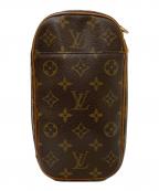 LOUIS VUITTONルイ ヴィトン）の古着「モノグラム ポシェットガンジュ ショルダーバッグ」｜ブラウン