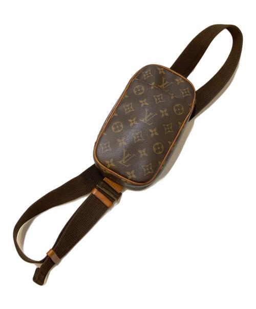 LOUIS VUITTON（ルイ ヴィトン）LOUIS VUITTON (ルイ ヴィトン) モノグラム ポシェットガンジュ ショルダーバッグ ブラウンの古着・服飾アイテム