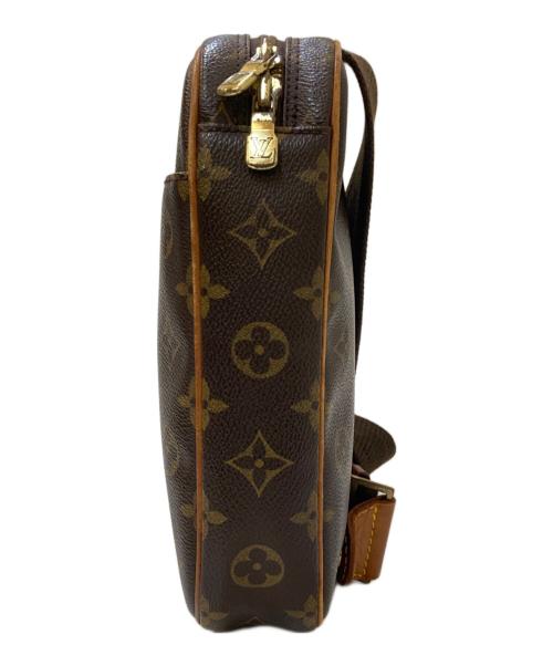 LOUIS VUITTON（ルイ ヴィトン）LOUIS VUITTON (ルイ ヴィトン) モノグラム ポシェットガンジュ ショルダーバッグ ブラウンの古着・服飾アイテム
