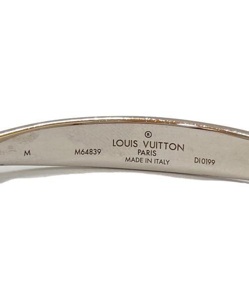 LOUIS VUITTON（ルイ ヴィトン）LOUIS VUITTON (ルイ ヴィトン) ジョンク  バングル  シルバー サイズ:Mの古着・服飾アイテム