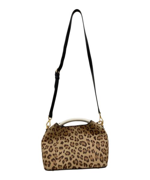 elleme（エレメ）elleme (エレメ) 2WAYレオパードショルダーバッグ ブラウン サイズ:下記参照の古着・服飾アイテム