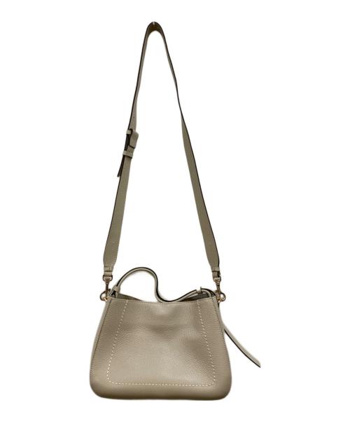 LORISTELLA（ロリステッラ）LORISTELLA (ロリステッラ) 2WAYレザーショルダーバッグ ベージュの古着・服飾アイテム