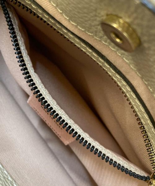 LORISTELLA（ロリステッラ）LORISTELLA (ロリステッラ) 2WAYレザーショルダーバッグ ベージュの古着・服飾アイテム