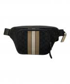COACHコーチ）の古着「トンプソン ベルト ウエストバッグ」｜ブラック