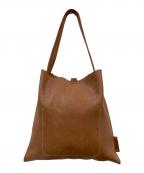 gentenゲンテン）の古着「レザーワンショルダーバッグ」｜ブラウン