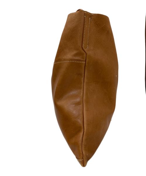 genten（ゲンテン）genten (ゲンテン) レザーワンショルダーバッグ ブラウンの古着・服飾アイテム