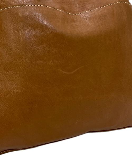 genten（ゲンテン）genten (ゲンテン) レザーワンショルダーバッグ ブラウンの古着・服飾アイテム