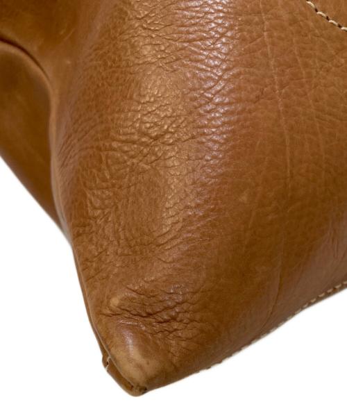 genten（ゲンテン）genten (ゲンテン) レザーワンショルダーバッグ ブラウンの古着・服飾アイテム