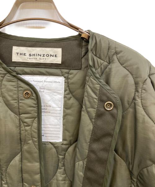 THE SHINZONE（ザ シンゾーン）THE SHINZONE (ザ シンゾーン) ショートキルティングコート カーキ サイズ:FOの古着・服飾アイテム