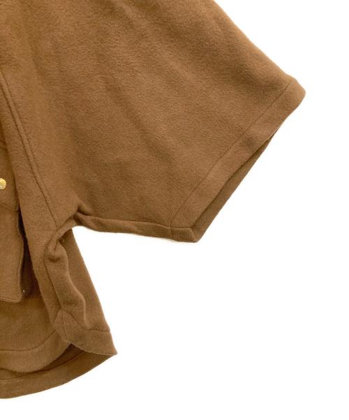 Traditional Weatherwear（トラディショナルウェザーウェア）Traditional Weatherwear (トラディショナルウェザーウェア) フーデッド ドルマンコート ブラウン サイズ:36の古着・服飾アイテム