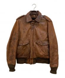 Schott（ショット）の古着「80's A-2タイプ レザージャケット」｜ブラウン