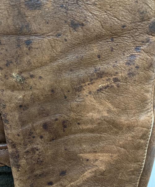 Schott（ショット）Schott (ショット) 80's A-2タイプ レザージャケット ブラウン サイズ:40の古着・服飾アイテム