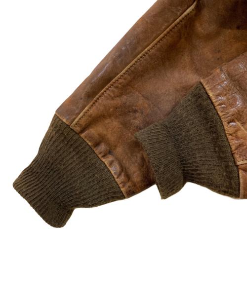 Schott（ショット）Schott (ショット) 80's A-2タイプ レザージャケット ブラウン サイズ:40の古着・服飾アイテム