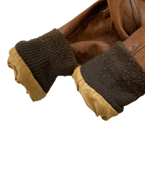 Schott（ショット）Schott (ショット) 80's A-2タイプ レザージャケット ブラウン サイズ:40の古着・服飾アイテム