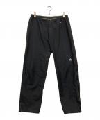 mont-bellモンベル）の古着「レインダンサーパンツ」｜ブラック