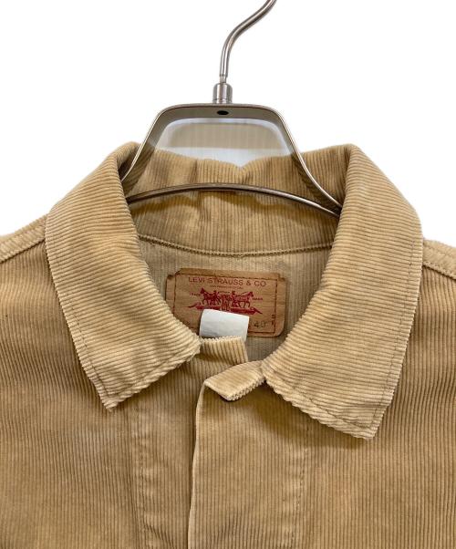 LEVI'S（リーバイス）LEVI'S (リーバイス) コーデュロイ トラッカージャケット ベージュ サイズ:40の古着・服飾アイテム
