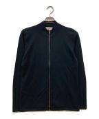 EMPORIO ARMANIエンポリオ アルマーニ）の古着「カシミヤコットン ドライバーズニット」｜ブラック