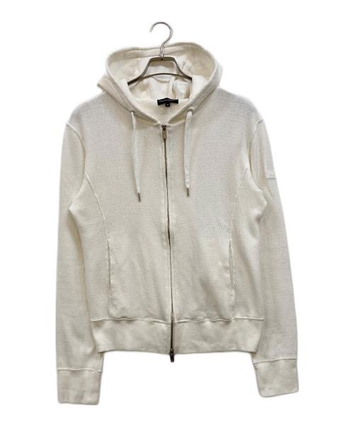 EMPORIO ARMANI（エンポリオ アルマーニ）EMPORIO ARMANI (エンポリオ アルマーニ) ジップパーカー ホワイト サイズ:Ｍの古着・服飾アイテム
