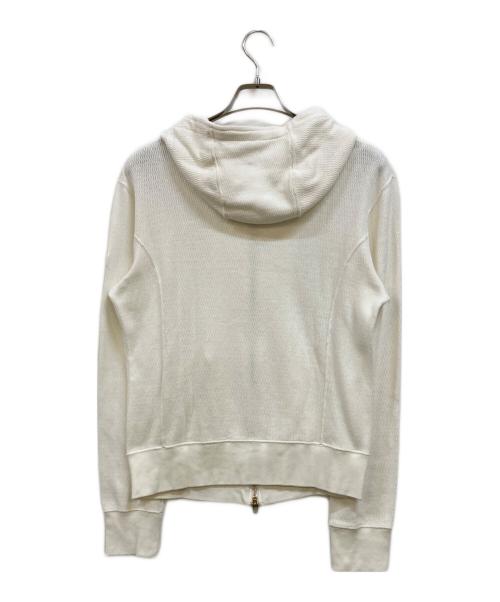 EMPORIO ARMANI（エンポリオ アルマーニ）EMPORIO ARMANI (エンポリオ アルマーニ) ジップパーカー ホワイト サイズ:Ｍの古着・服飾アイテム