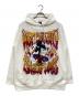 Disney（ディズニー）の古着「HOT DIGGITY パーカー」｜ホワイト