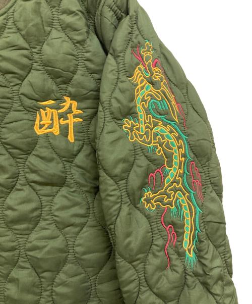 YOIDORE（ヨイドレ）YOIDORE (ヨイドレ) スーベニアリバーシブルジャケット カーキ サイズ:中ジョッキの古着・服飾アイテム