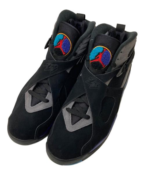 NIKE（ナイキ）NIKE (ナイキ) AIR JORDAN 8 RETRO AQUA ブラック サイズ:28.5㎝ 未使用品の古着・服飾アイテム