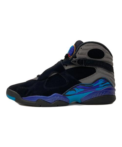 NIKE（ナイキ）NIKE (ナイキ) AIR JORDAN 8 RETRO AQUA ブラック サイズ:28.5㎝ 未使用品の古着・服飾アイテム