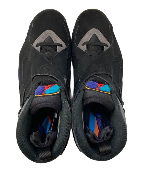 NIKE（ナイキ）NIKE (ナイキ) AIR JORDAN 8 RETRO AQUA ブラック サイズ:28.5㎝ 未使用品の古着・服飾アイテム