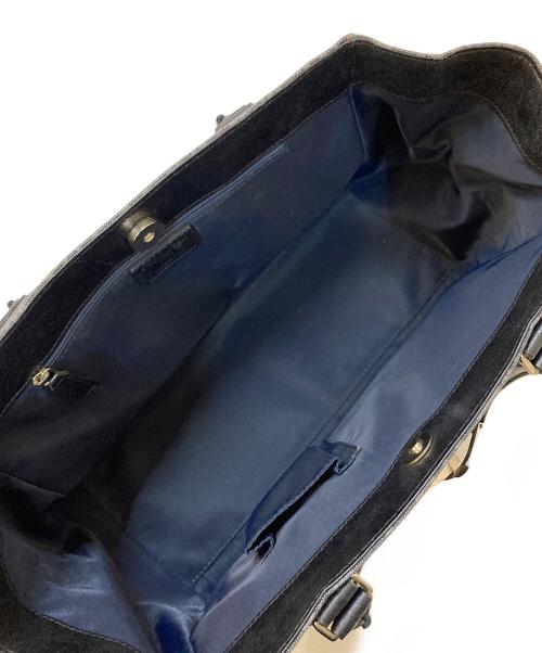 Christian Dior（クリスチャン ディオール）Christian Dior (クリスチャン ディオール) フライトライントロッタートートバッグ ブルーの古着・服飾アイテム