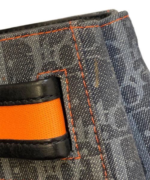 Christian Dior（クリスチャン ディオール）Christian Dior (クリスチャン ディオール) フライトライントロッタートートバッグ ブルーの古着・服飾アイテム