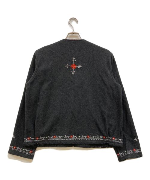 Needles（ニードルズ）Needles (ニードルズ) チロリアン刺繍カーディガン グレー サイズ:Sの古着・服飾アイテム