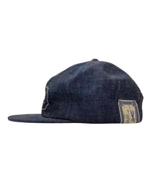 THE H.W.DOG&CO.（エイチダブリュードッグアンドコー）THE H.W.DOG&CO. (エイチダブリュードッグアンドコー) Denham (デンハム) デニムキャップ インディゴの古着・服飾アイテム
