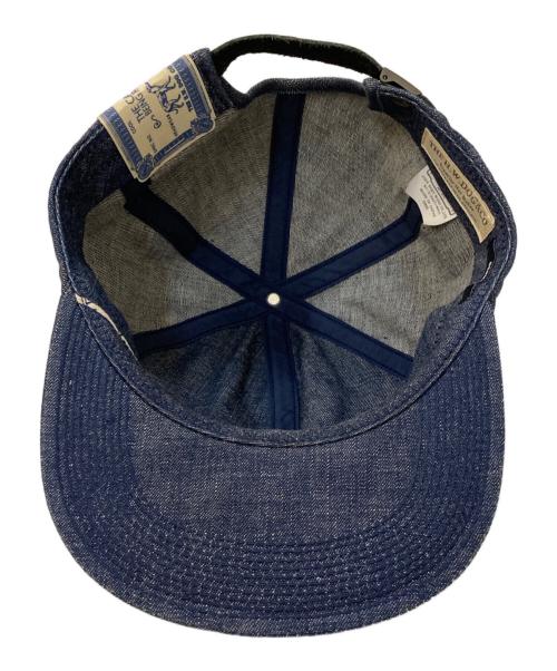 THE H.W.DOG&CO.（エイチダブリュードッグアンドコー）THE H.W.DOG&CO. (エイチダブリュードッグアンドコー) Denham (デンハム) デニムキャップ インディゴの古着・服飾アイテム