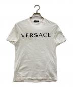 VERSACEヴェルサーチェ）の古着「刺繍Tシャツ」｜ホワイト