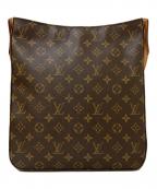 LOUIS VUITTONルイ ヴィトン）の古着「ルーピングGM モノグラム ショルダーバッグ」｜ブラウン