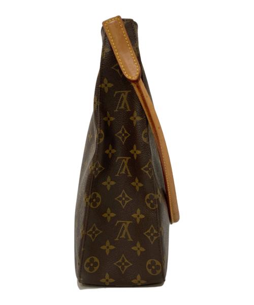 LOUIS VUITTON（ルイ ヴィトン）LOUIS VUITTON (ルイ ヴィトン) ルーピングGM モノグラム ショルダーバッグ ブラウン サイズ:GMの古着・服飾アイテム