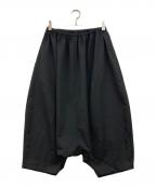 LIMI feuリミフゥ）の古着「ウールサルエルパンツ」｜ブラック