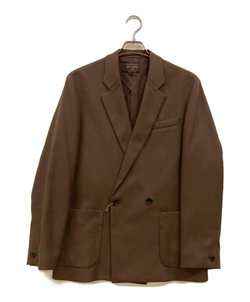 MR.OLIVE（ミスターオリーブ）MR.OLIVE (ミスターオリーブ) 2B DOUBLE BREASTED JACKET SETUP ブラウン サイズ:Lの古着・服飾アイテム