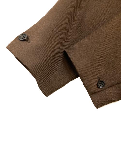 MR.OLIVE（ミスターオリーブ）MR.OLIVE (ミスターオリーブ) 2B DOUBLE BREASTED JACKET SETUP ブラウン サイズ:Lの古着・服飾アイテム