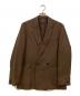 MR.OLIVE (ミスターオリーブ) 2B DOUBLE BREASTED JACKET SETUP ブラウン サイズ:L：20000円