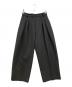 TODAYFUL（トゥデイフル）の古着「Bonding Wide Trousers」｜グレー