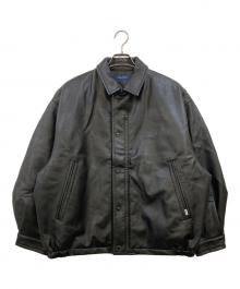 NAUTICA（ノーティカ）の古着「Vegan Leather Insulated Blouson」｜ブラック