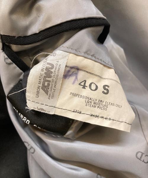 Christian Dior MONSIEUR（クリスチャンディオールムッシュ）Christian Dior MONSIEUR (クリスチャンディオールムッシュ) テーラードジャケット ブラック サイズ:40の古着・服飾アイテム