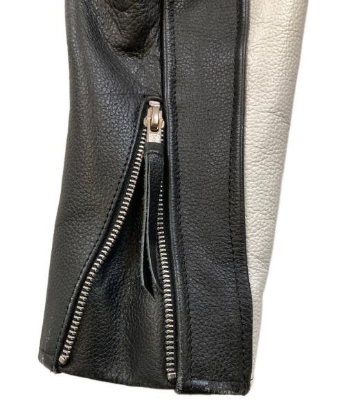 FREEDOM（フリーダム）FREEDOM (フリーダム) シングルライダースジャケット ブラック サイズ:42の古着・服飾アイテム