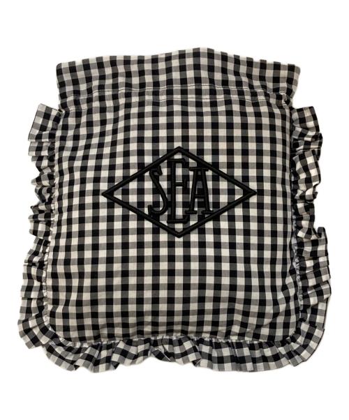 SEA（シー）SEA (シー) REVERSIBLE SHOULDER BAG S ホワイト×ブラックの古着・服飾アイテム